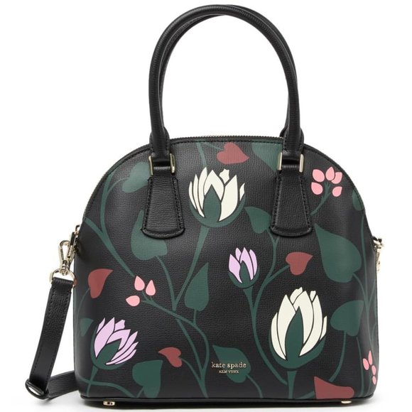 kate spade Handbags - 🎁Kate Spade Leather Sylvia  Bloom Large Dome